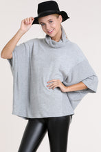Load image into Gallery viewer, T20207 | Hacci Turtleneck Dolman Sleeve Top