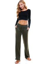 Load image into Gallery viewer, French Terry Lounge Pants - Olive
