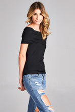 Load image into Gallery viewer, Off Shoulder Solid Top