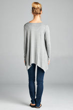 Load image into Gallery viewer, Long Sleeve Asymmetrical Tunic
