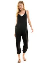 Load image into Gallery viewer, Loose Fit Back Strap Tie Jumpsuit
