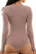 Load image into Gallery viewer, Long Sleeve Square Neck Bodysuit
