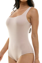 Load image into Gallery viewer, Square Neck Tank Bodysuit - Sand
