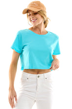 Load image into Gallery viewer, Boxy Cotton Crop Tees
