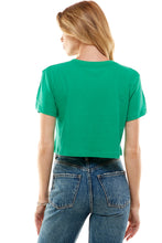 Load image into Gallery viewer, Cotton Crop Top | Green
