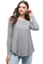 Load image into Gallery viewer, T20164 | Long Sleeve Loose Fit Solid Top
