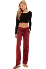 Load image into Gallery viewer, French Terry Lounge Pants - Ruby
