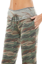 Load image into Gallery viewer, French Terry Lounge Pants - Green/Brown
