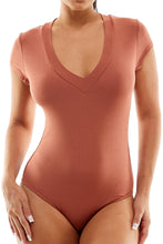 Load image into Gallery viewer, V Neck Bodysuit
