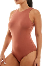 Load image into Gallery viewer, Double Layered Tank Leotard - Cinnamon
