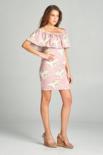 Load image into Gallery viewer, Spring Ruffled Dress -Floral
