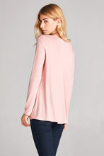 Load image into Gallery viewer, Long Sleeve Loose Fit Top - Rust Pink
