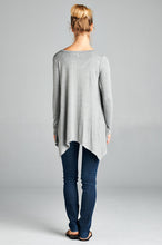 Load image into Gallery viewer, Long Sleeve Asymmetrical Tunic
